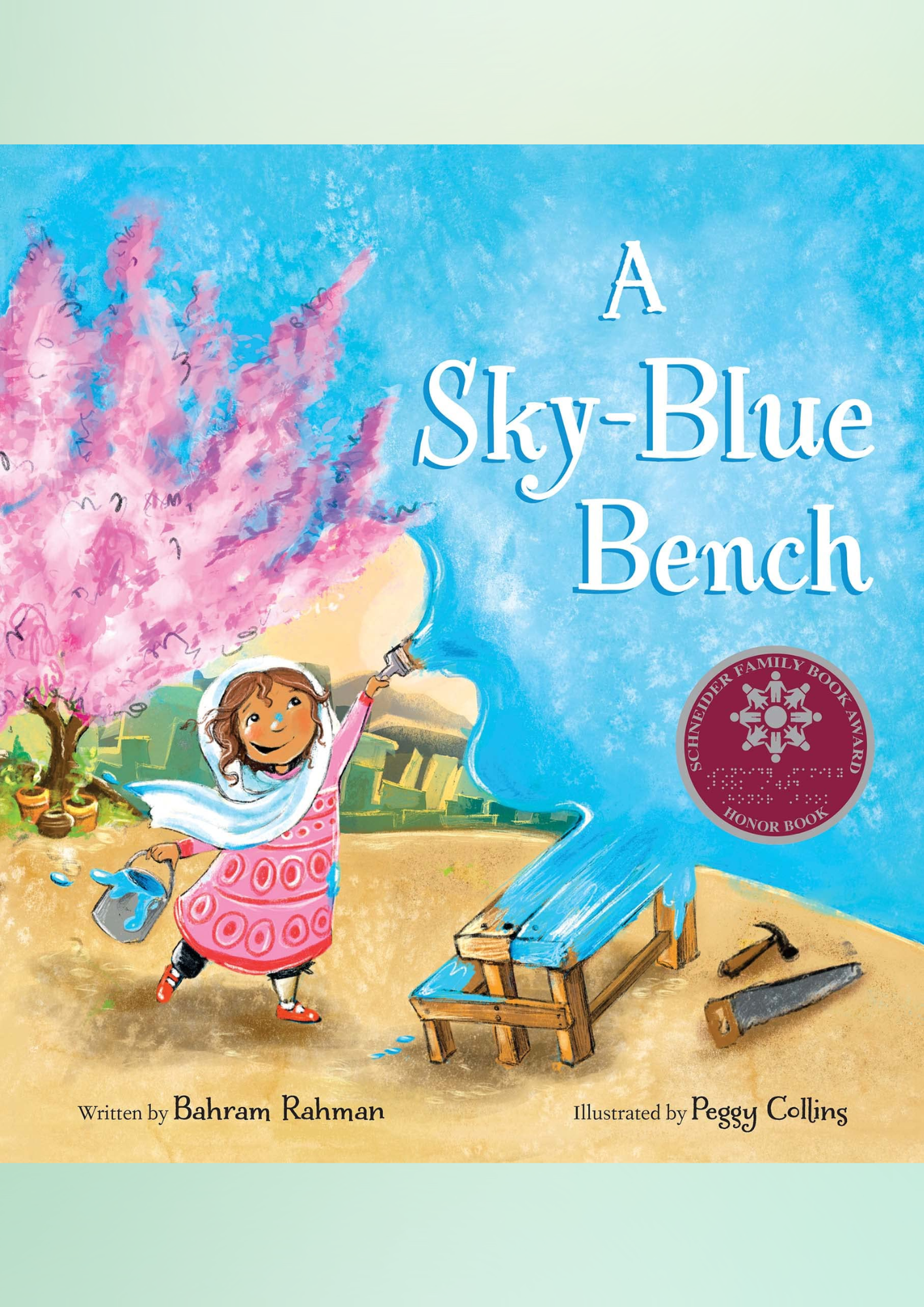 Sky Blue Bench